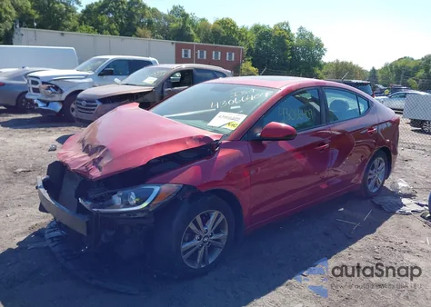 2017 Hyundai Elantra Value Edition из США, поврежденный, VIN KMHD84LF5HU328497